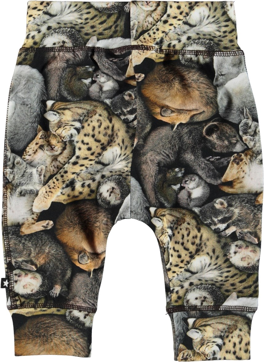Sammy - Hibernation - Babyhose mit Aufdruck von schlafenden Tieren