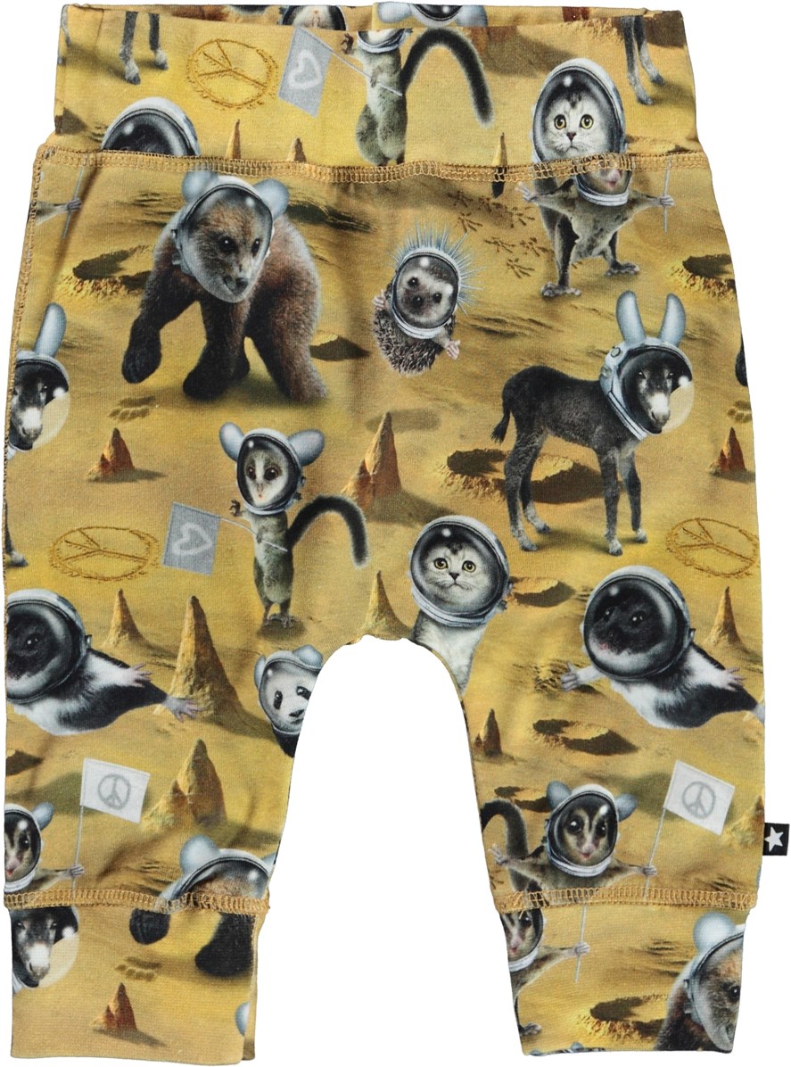 Sammy - Kawaiii Planet - Öko-Babyhose mit Tieren auf dem Mond