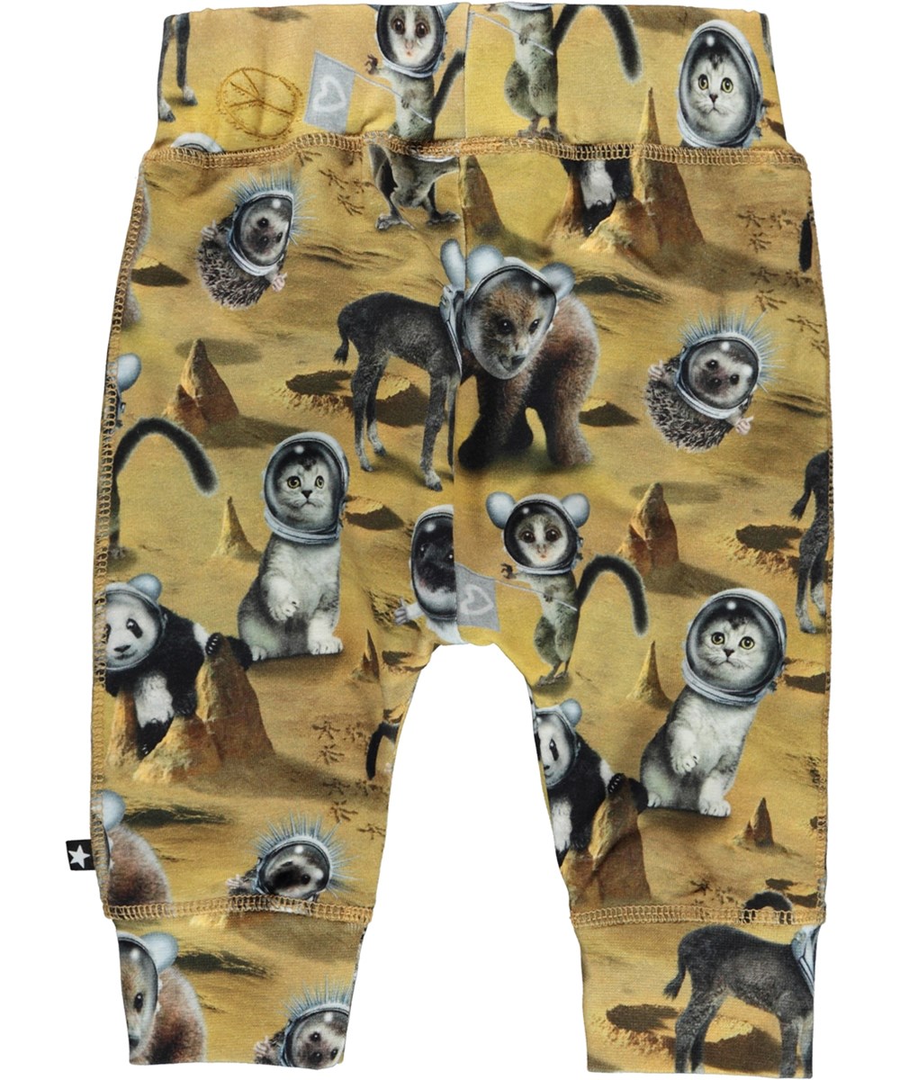 Sammy - Kawaiii Planet - Öko-Babyhose mit Tieren auf dem Mond