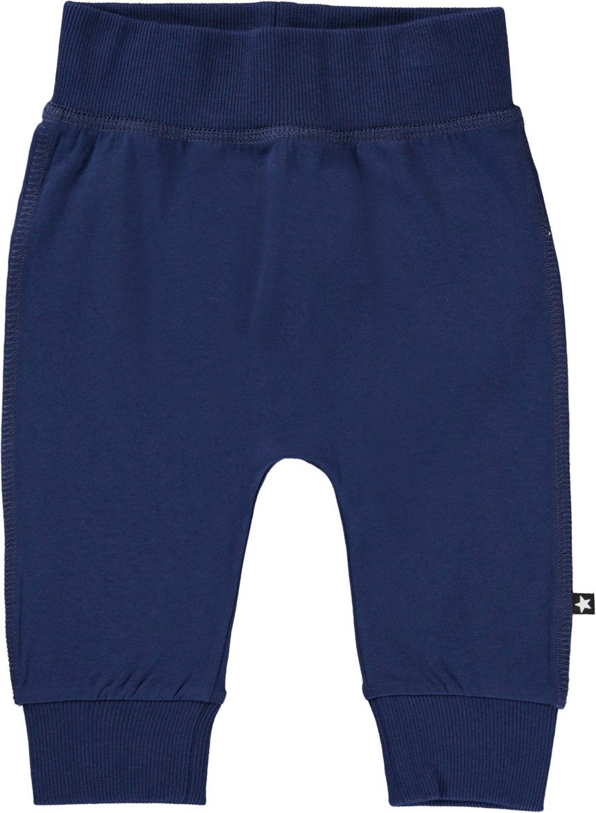 Sammy - Sailor - Blaue Öko-Babyhose