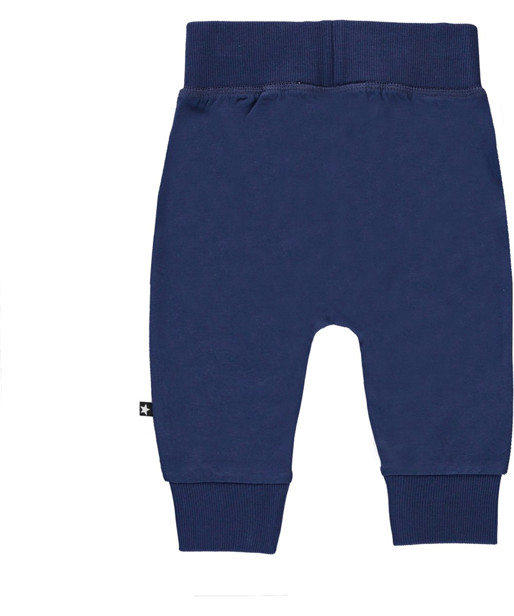 Sammy - Sailor - Blaue Öko-Babyhose