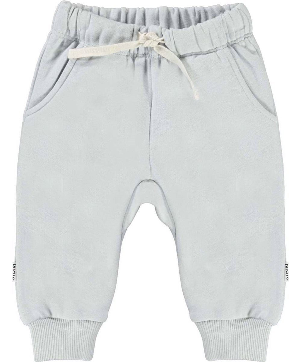 Simme - Pearled Blue - Babyhose hellgrau / blau Öko