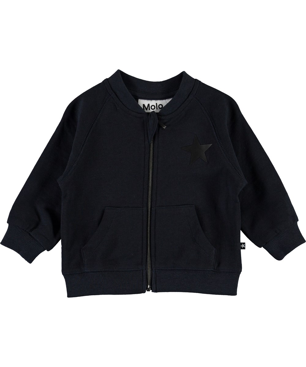 Daylo - Dark Navy - Baby-Sweatshirt mit Stern