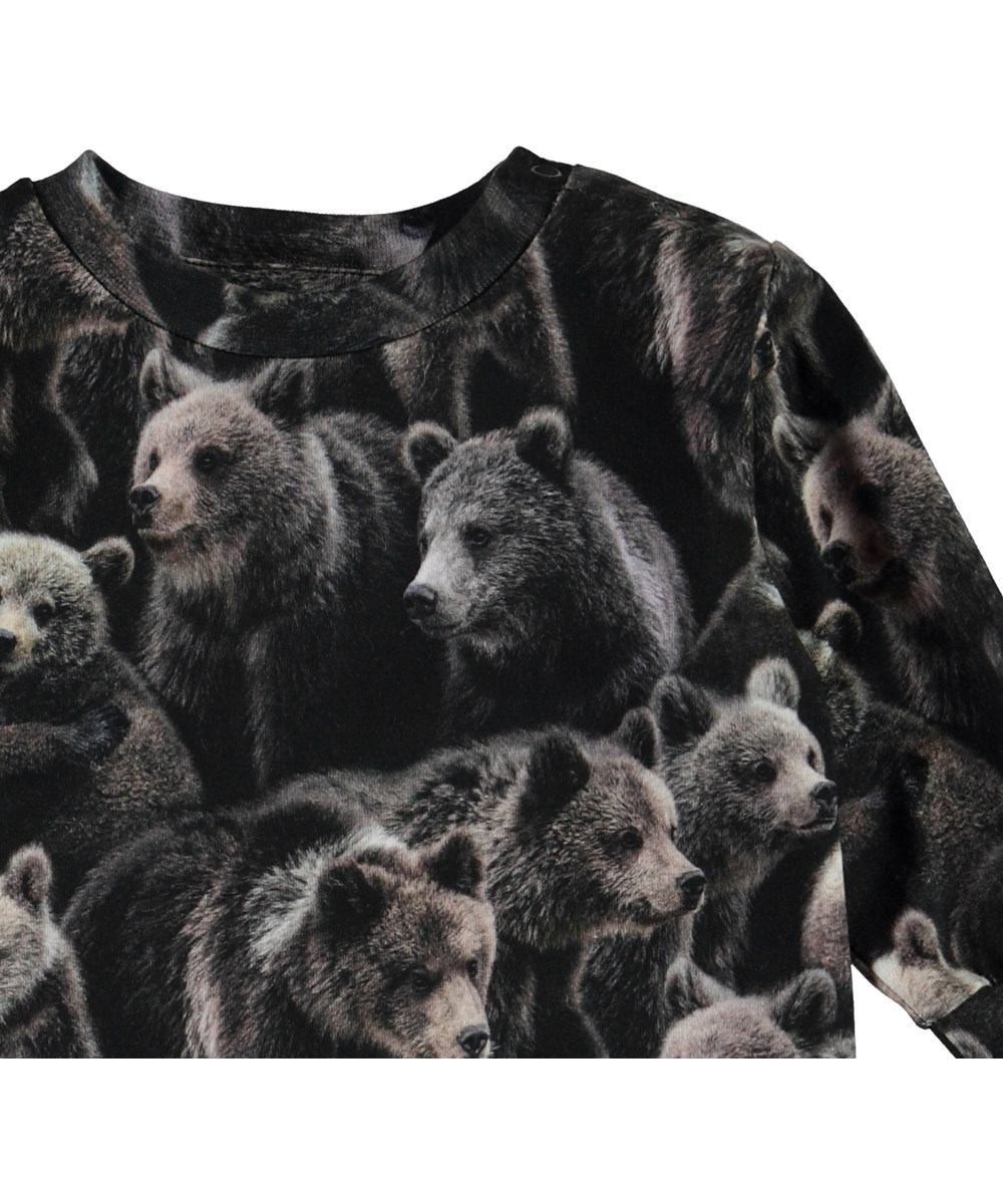 Eloy - Bears - Öko-Babybluse mit Bären