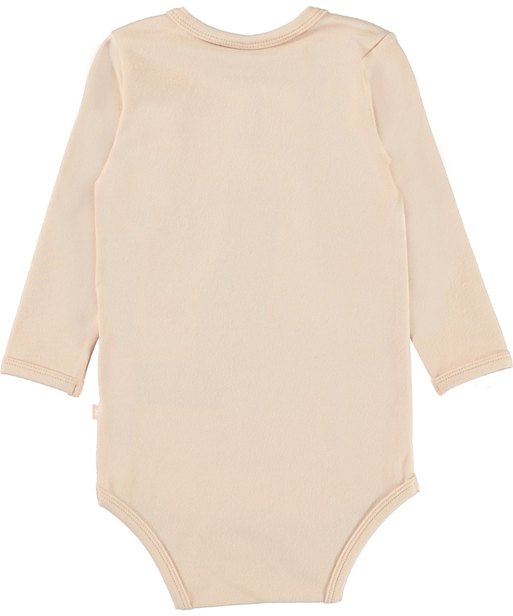 Foss - Berry Bouquet - Rosafarbener Babybody mit Blumen- und Brombeerdruck