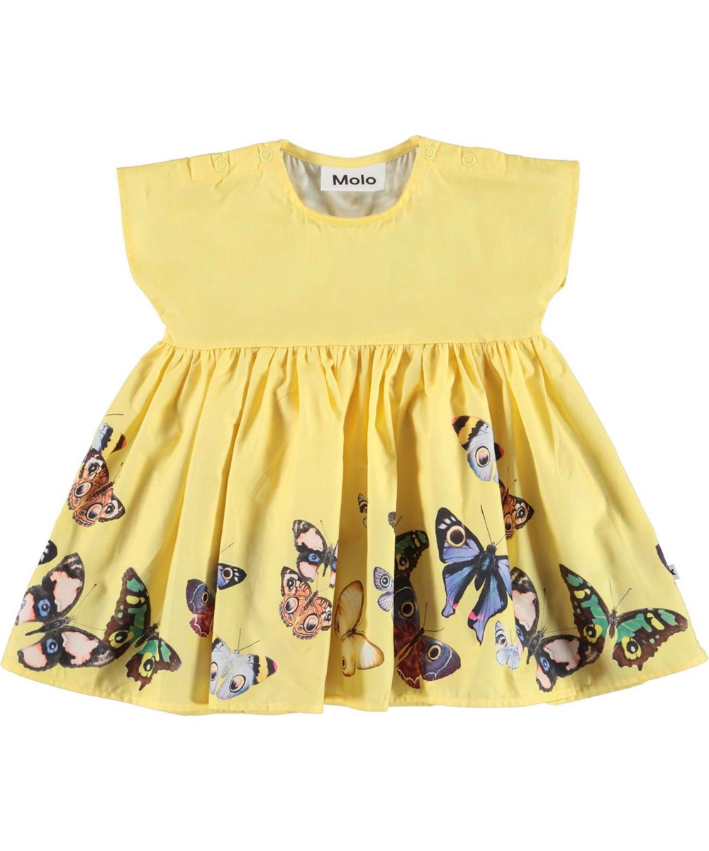 Channi - In Flight Mini - Öko Babykleid mit Schmetterlingen