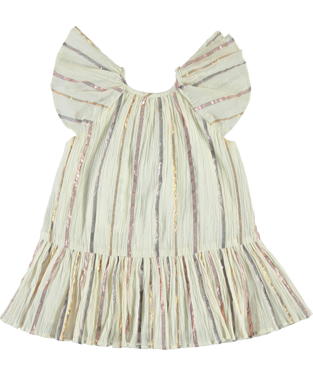 Cindie - Metalic Stripe - Baby Kleid mit metallic Streifen