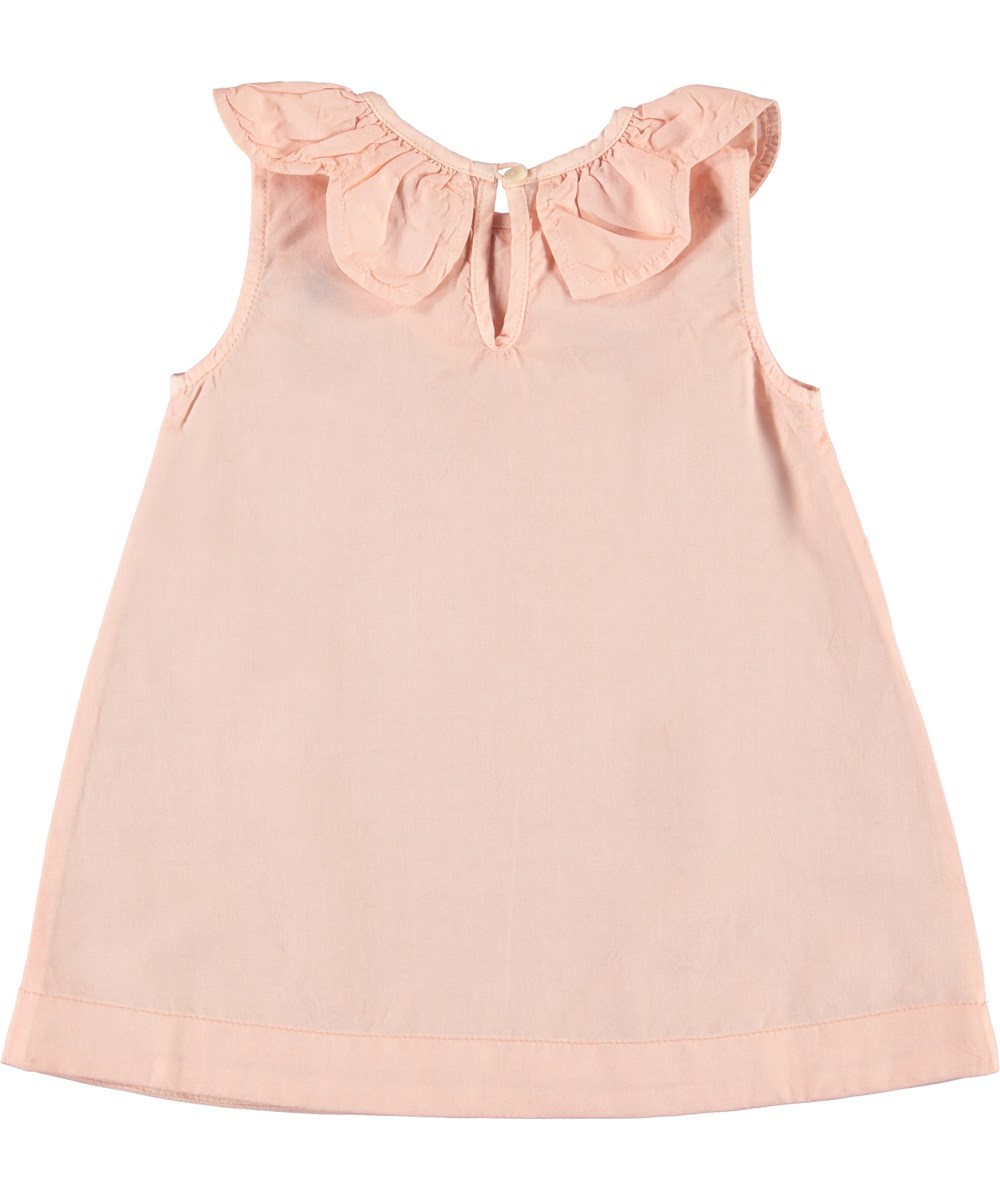 Clarella - Powder - Roas Baby Kleid mit Kragen
