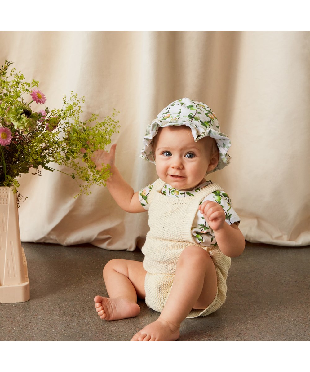 Elly - Apples Mini - Öko-Baby-T-Shirt mit Apfel-Print