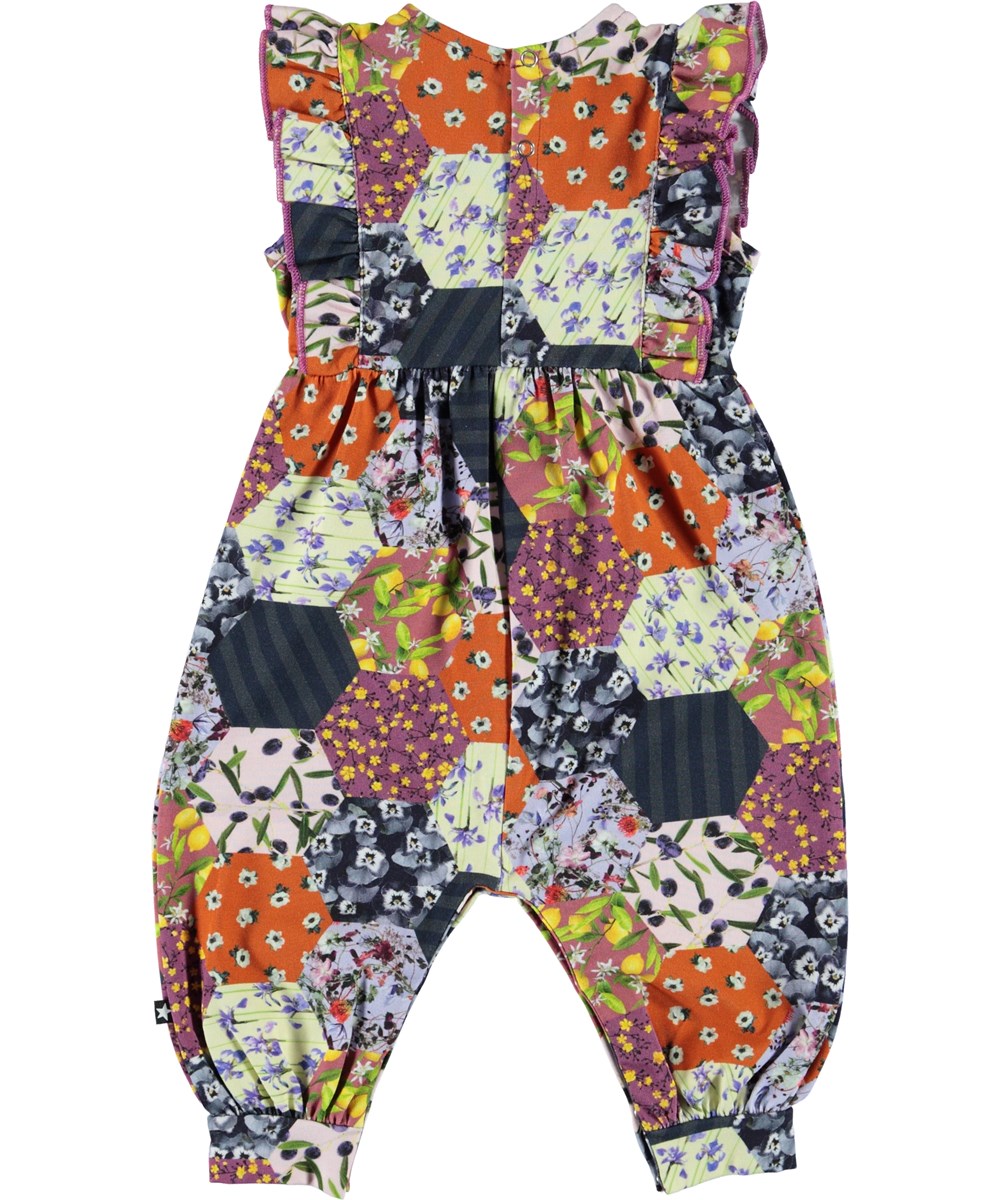 Fallon - Patchwork - Biologische babypak met quiltpatroon