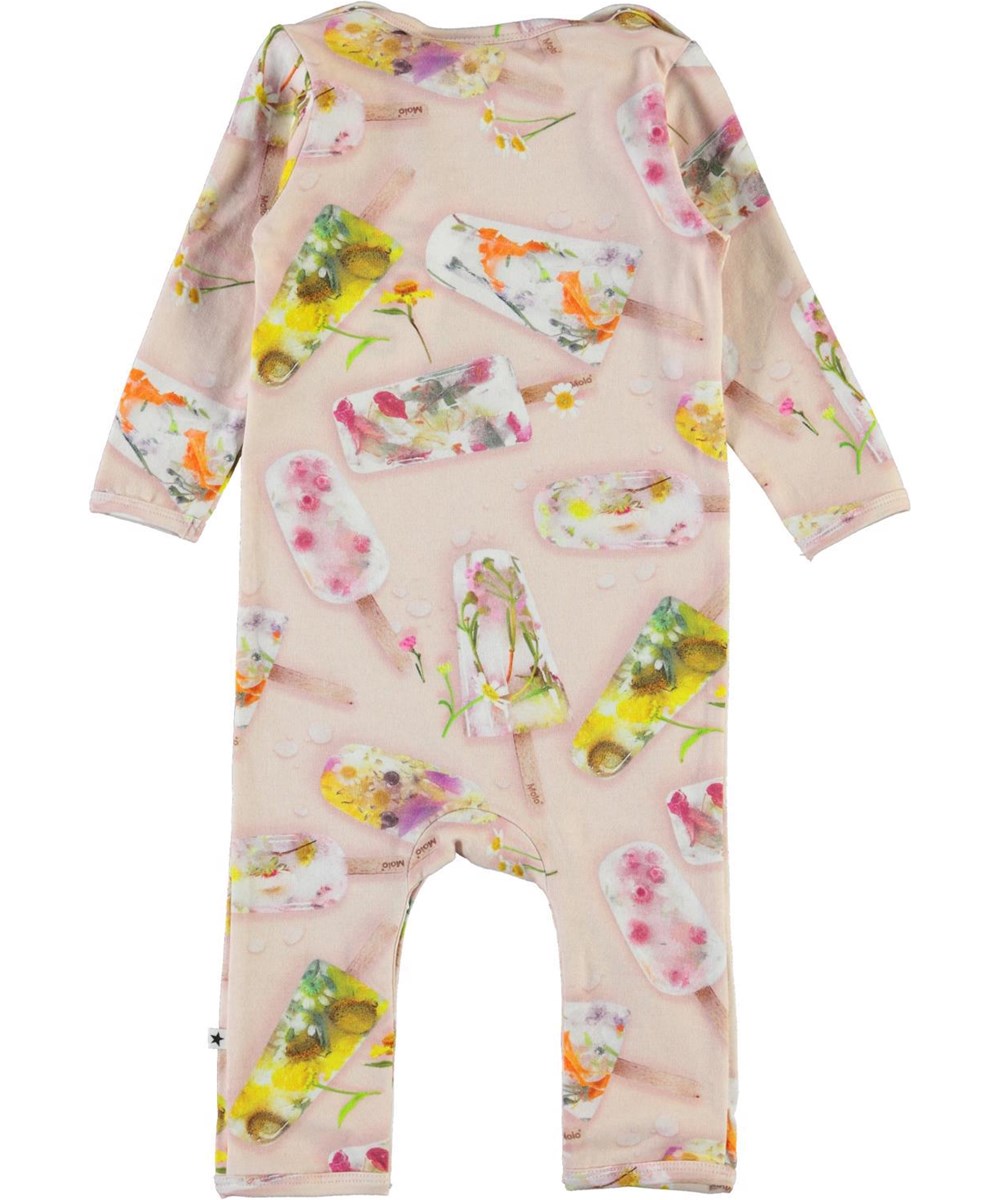 Fiona - Ice Lollies - Biologische babypakje met ijsjes print