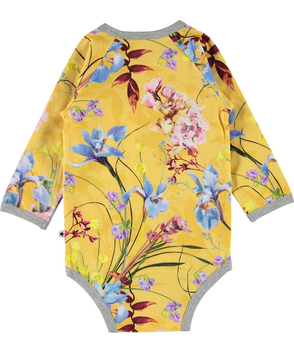 Fonda - The Art Of Flowers - Gele romper met bloemen