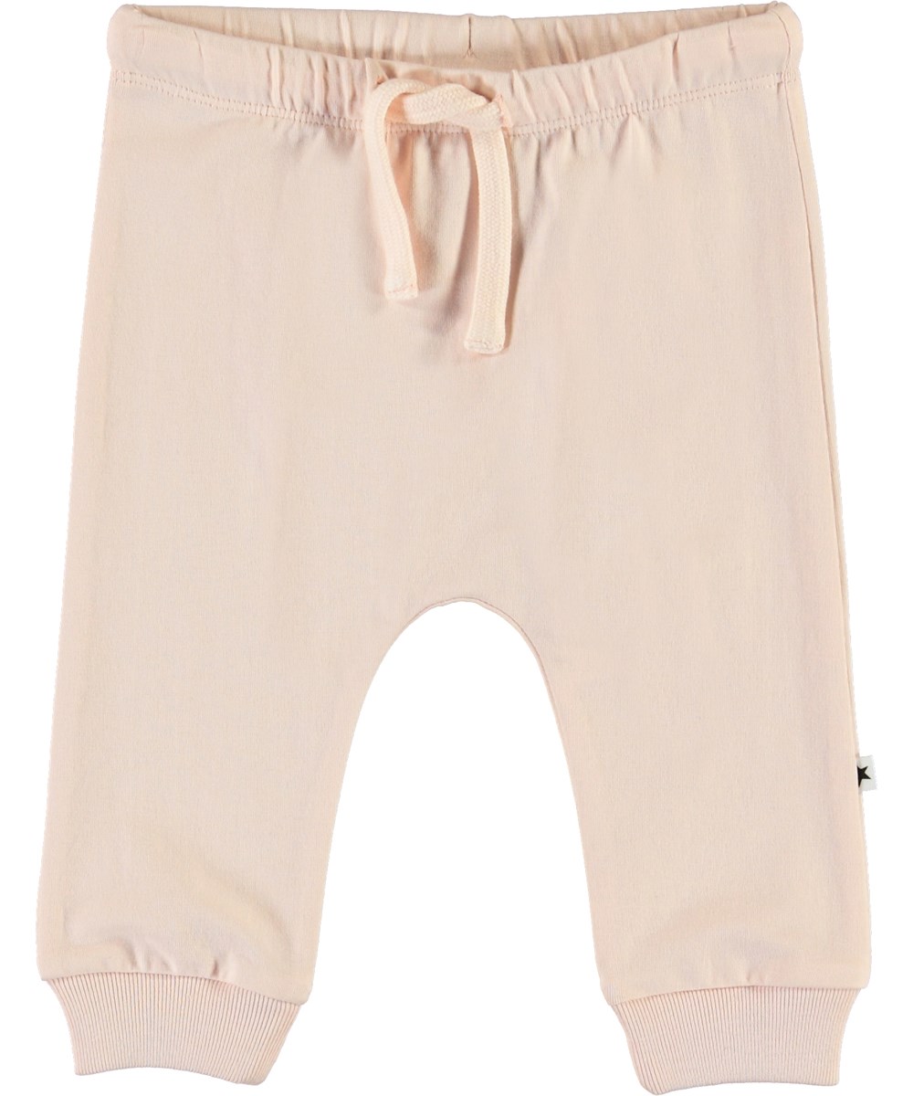 Sille - Peach Blossom - Roze biologische babybroek