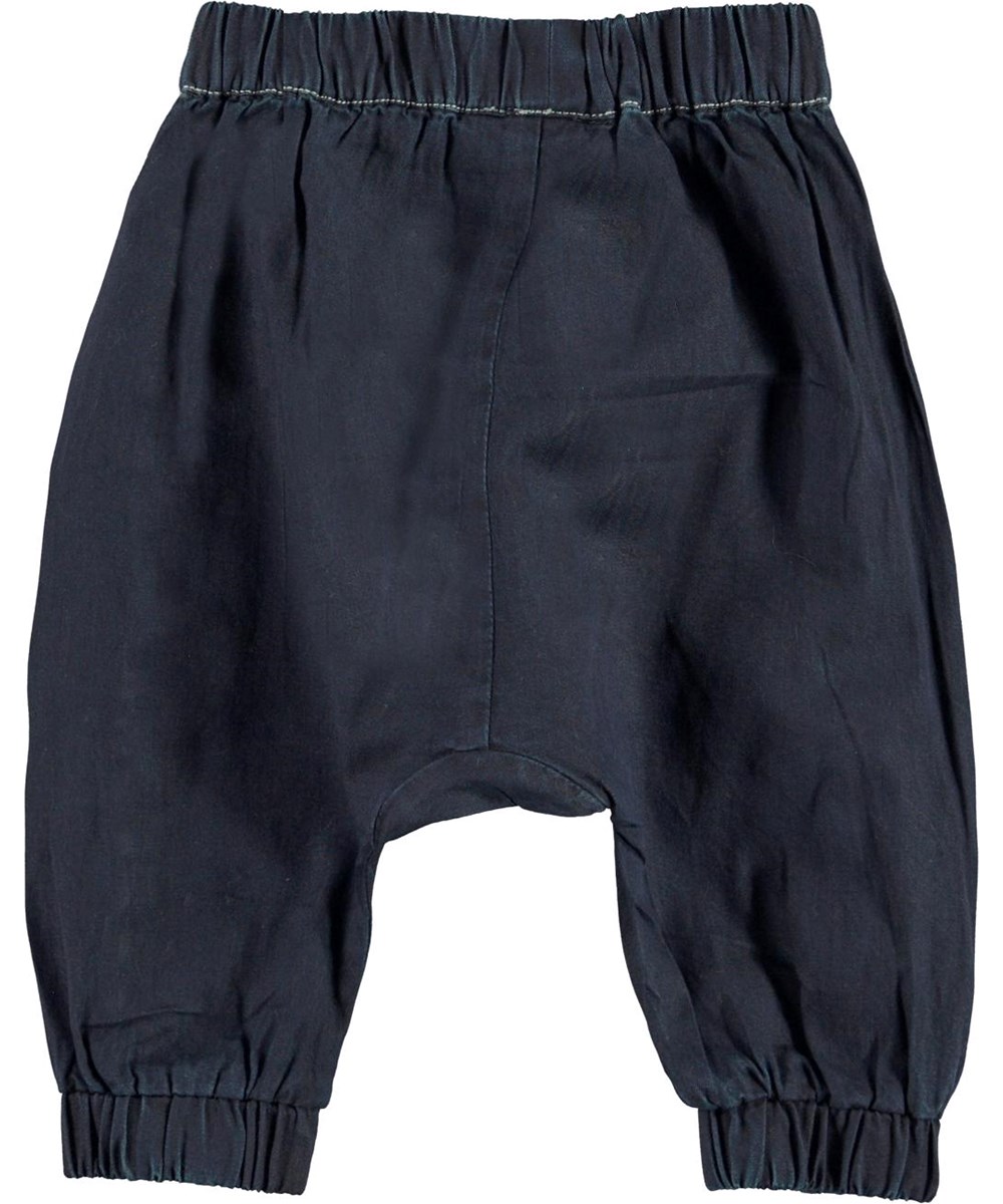 Sophia - Dark Indigo - Donkerblauwe baby jeans