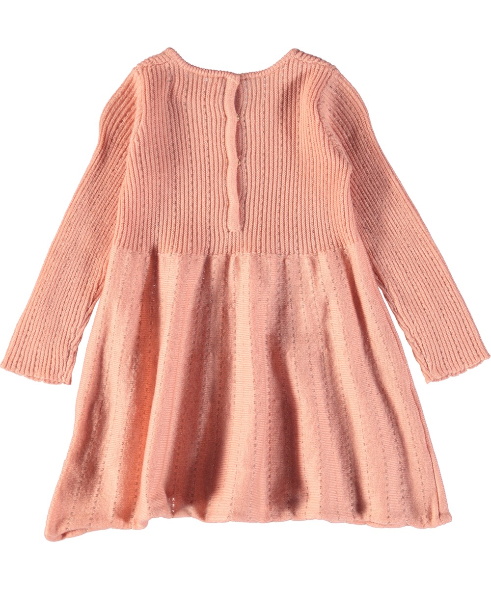 Cass - Dawn - Gebreide baby jurk met lange mouwen