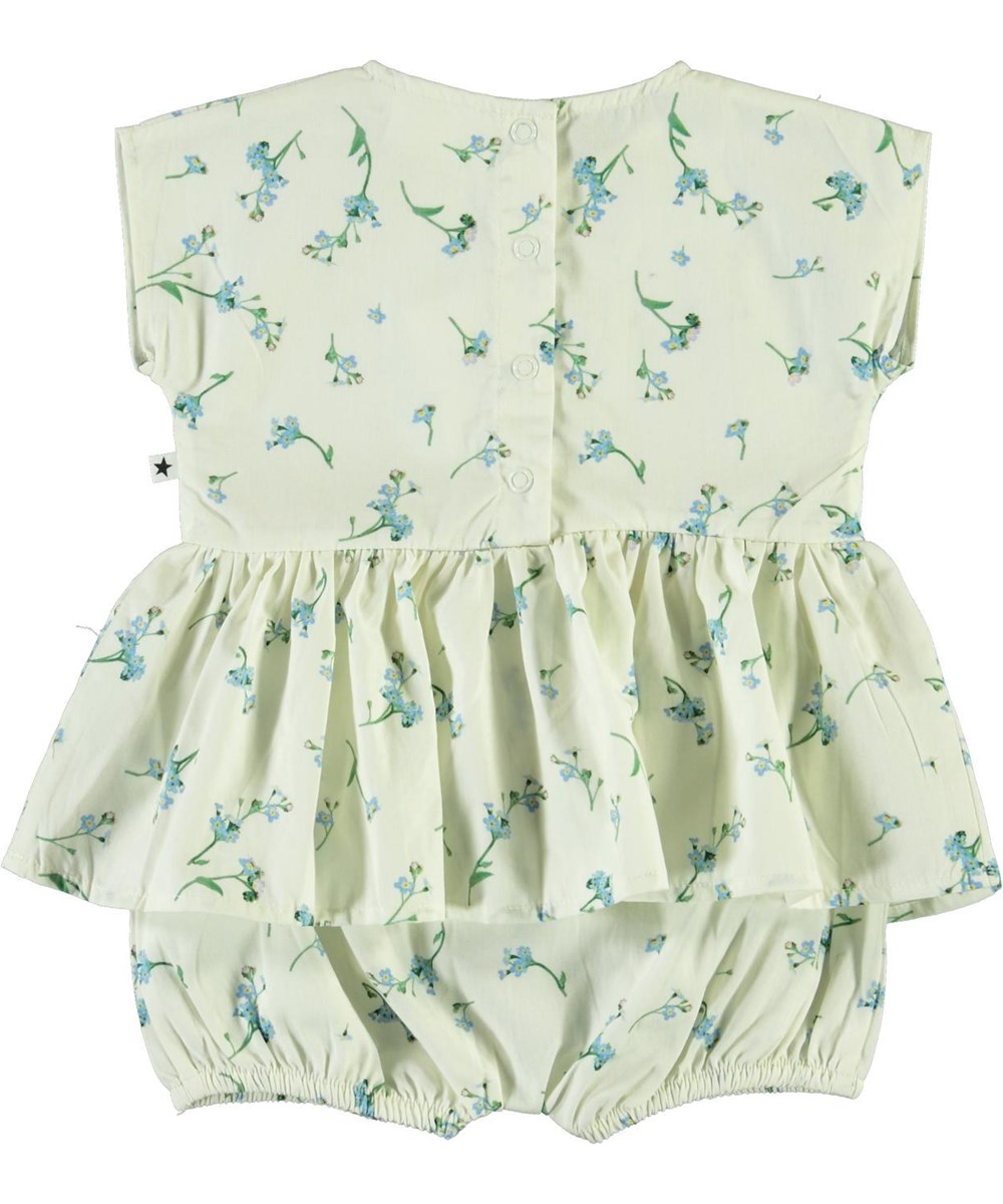 Chaya - Forget Me Not - Biologische babypakje met blauwe bloemen