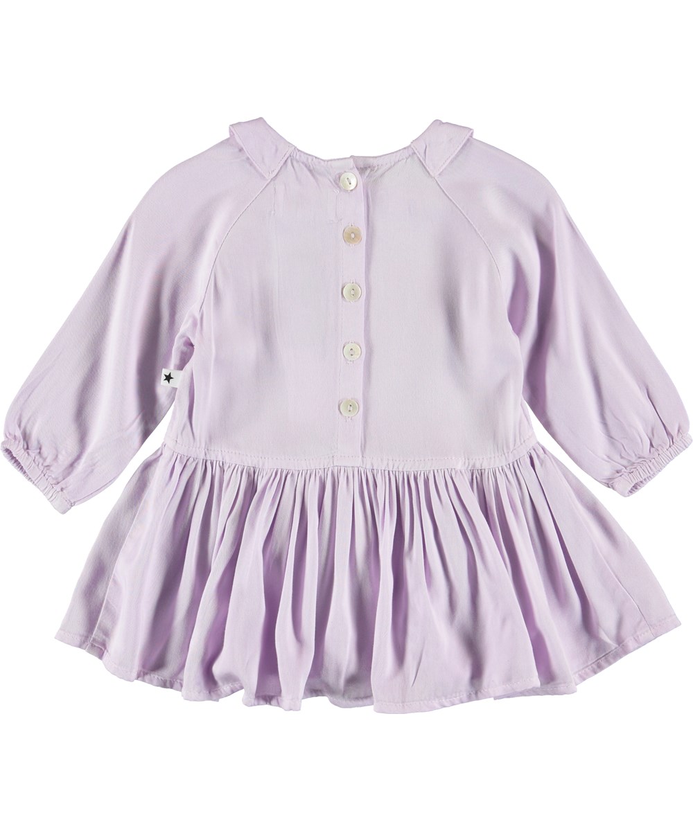 Crystala - Frozen Lilac - Paarse babyjurkje.