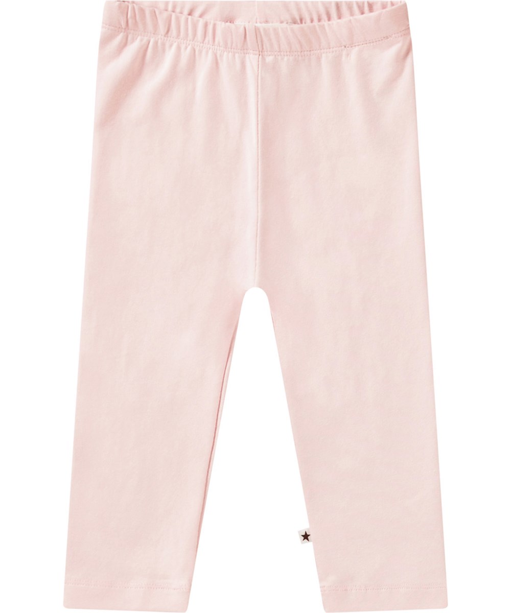 Nette Solid - Charlotte Pink - Roze babylegging van biologisch katoen.