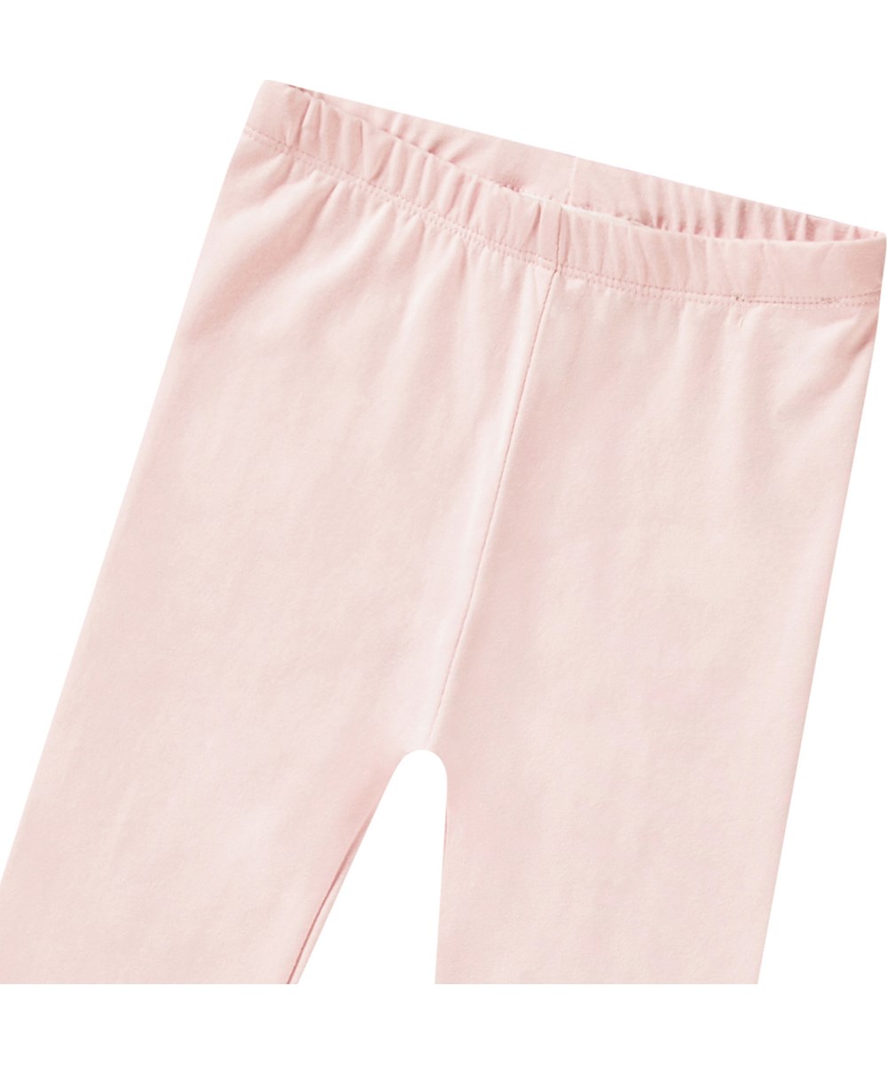 Nette Solid - Charlotte Pink - Roze babylegging van biologisch katoen.