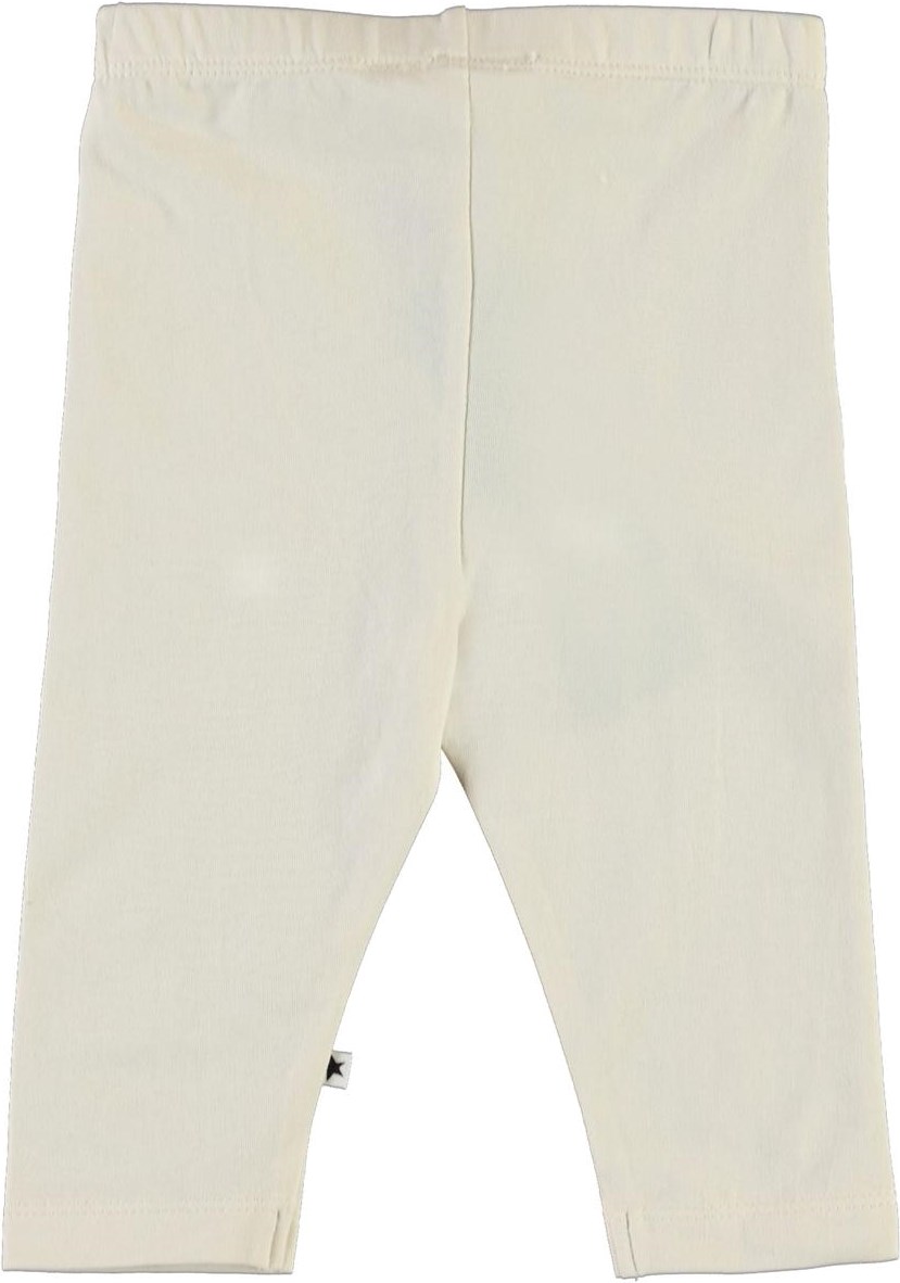 Nette solid - Pearled Ivory - Lichtgekleurde biologische babylegging