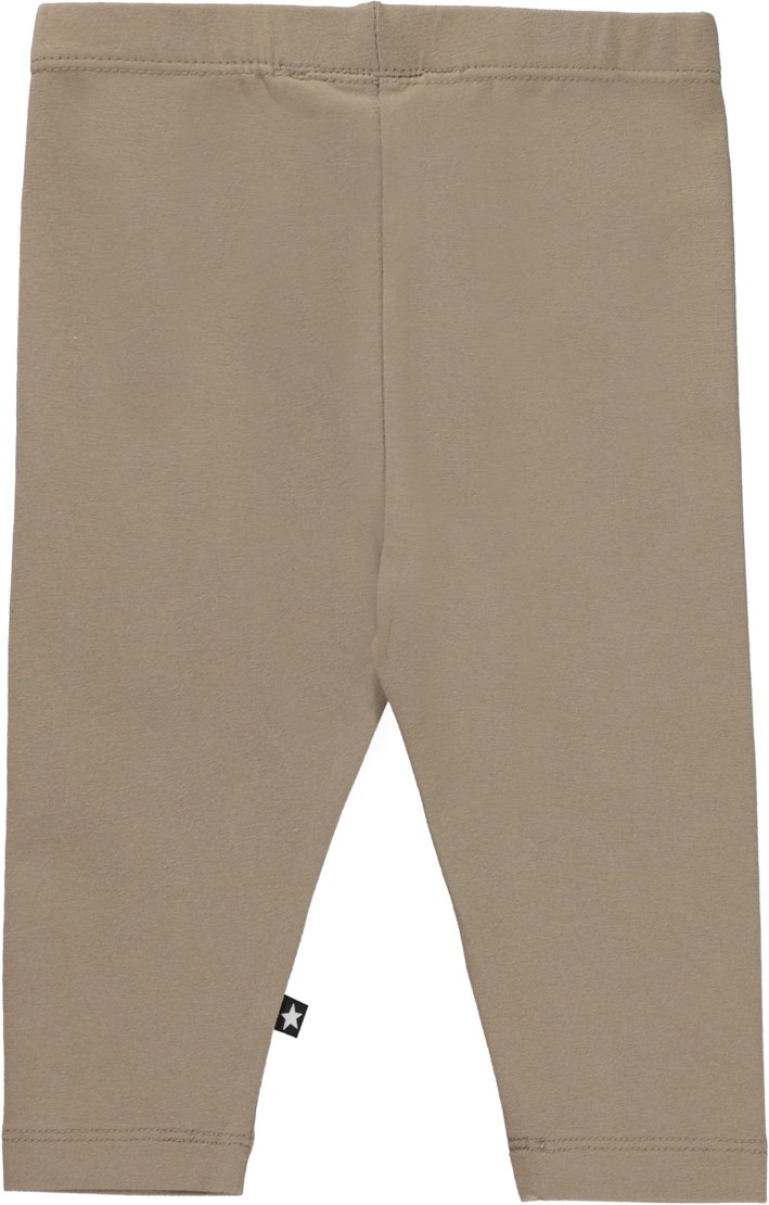 Nette Warm - Moth Grey - Beige biologische legging