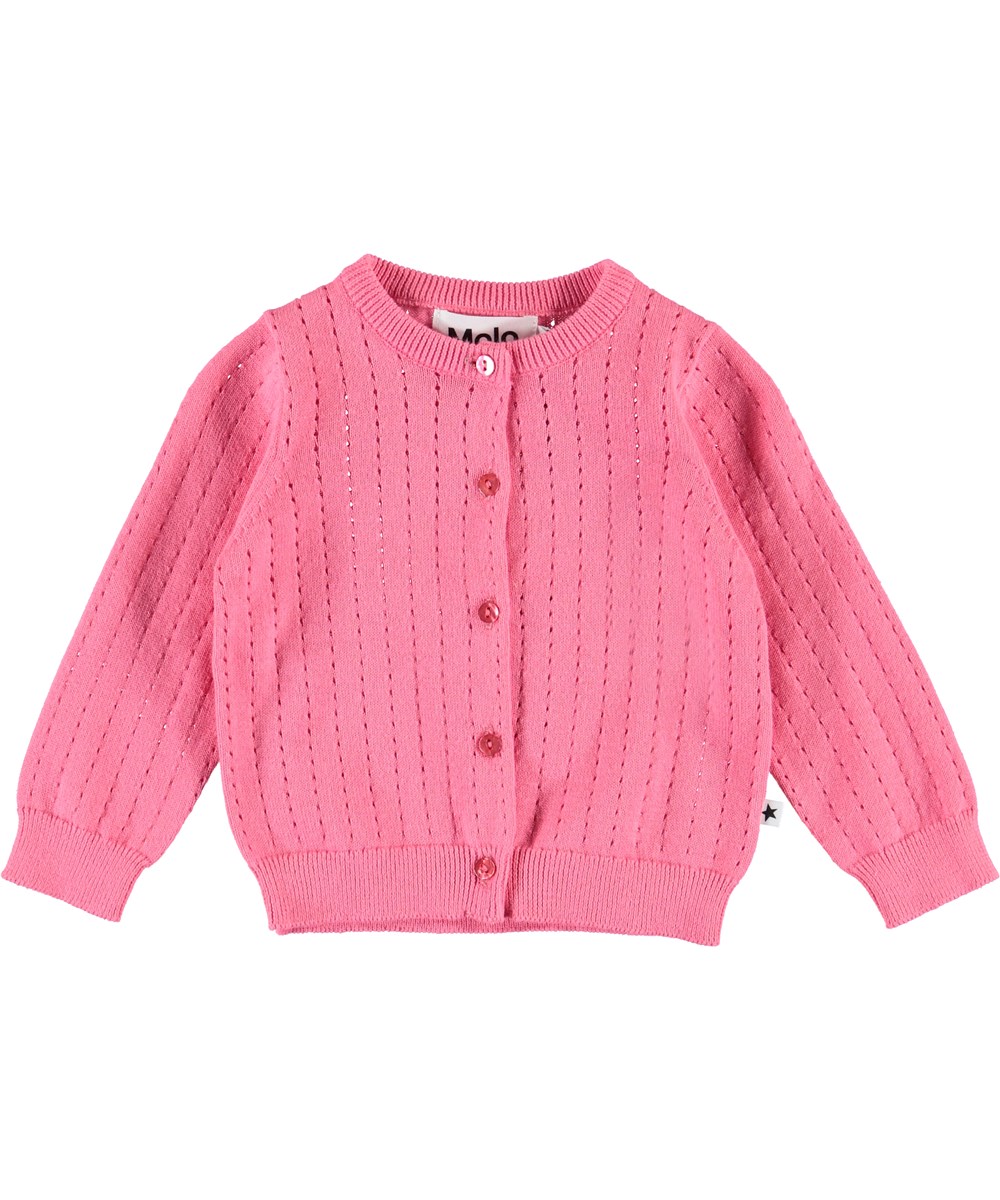 Ginny - Pink Lemonade - Zalmkleurige babyvest