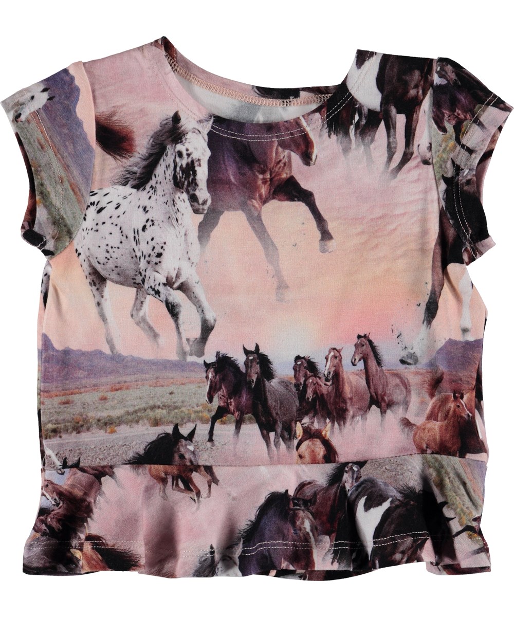 Ebba - Wild Horses - Baby T-Shirt