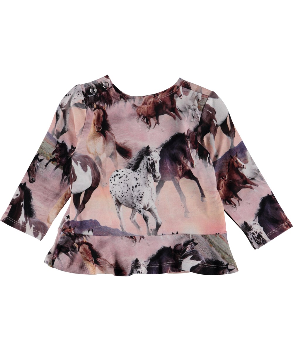 Elisabeth - Wild Horses - Babyshirt