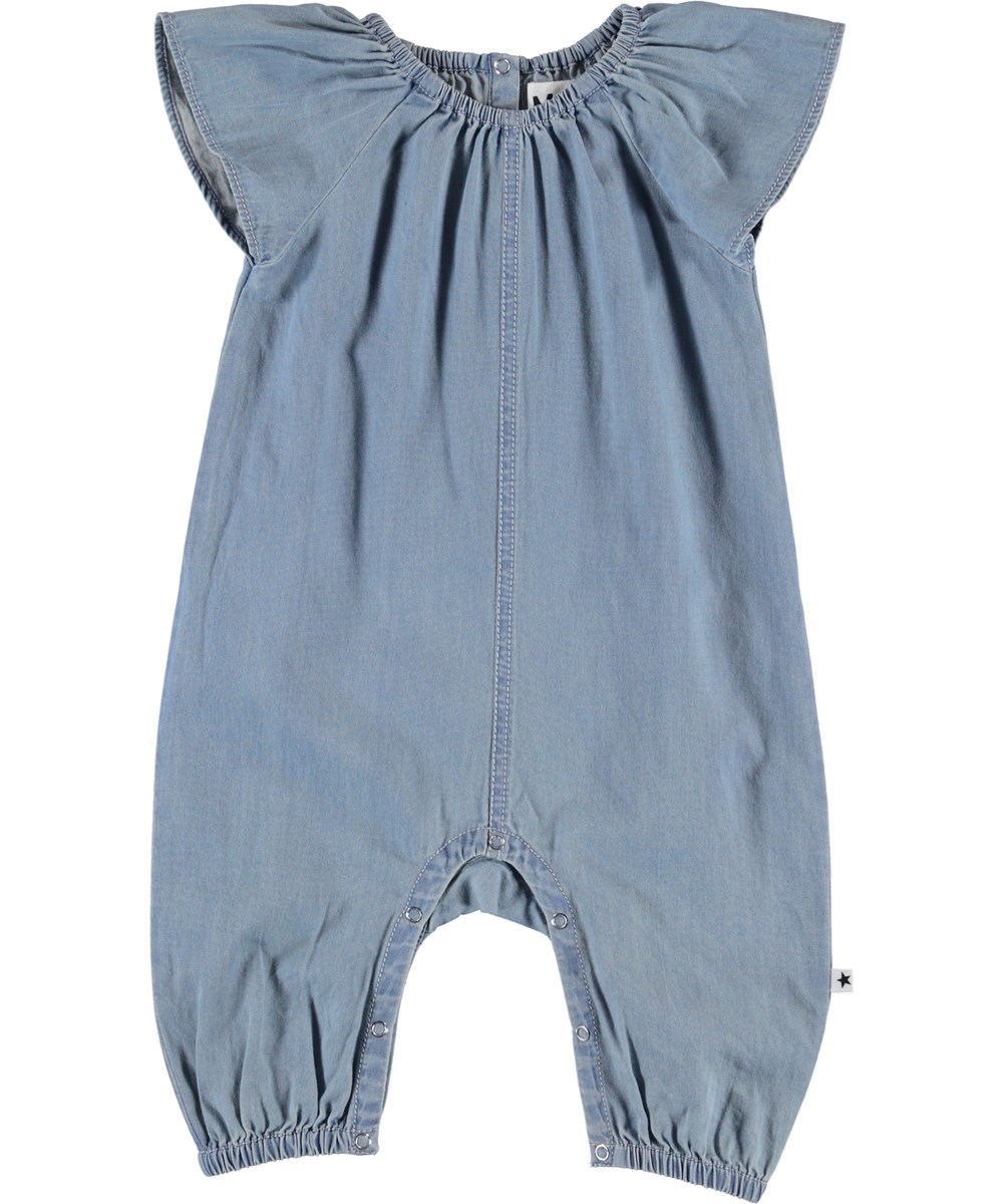 Florina - Summer Wash Indigo - Baby dragt i denim