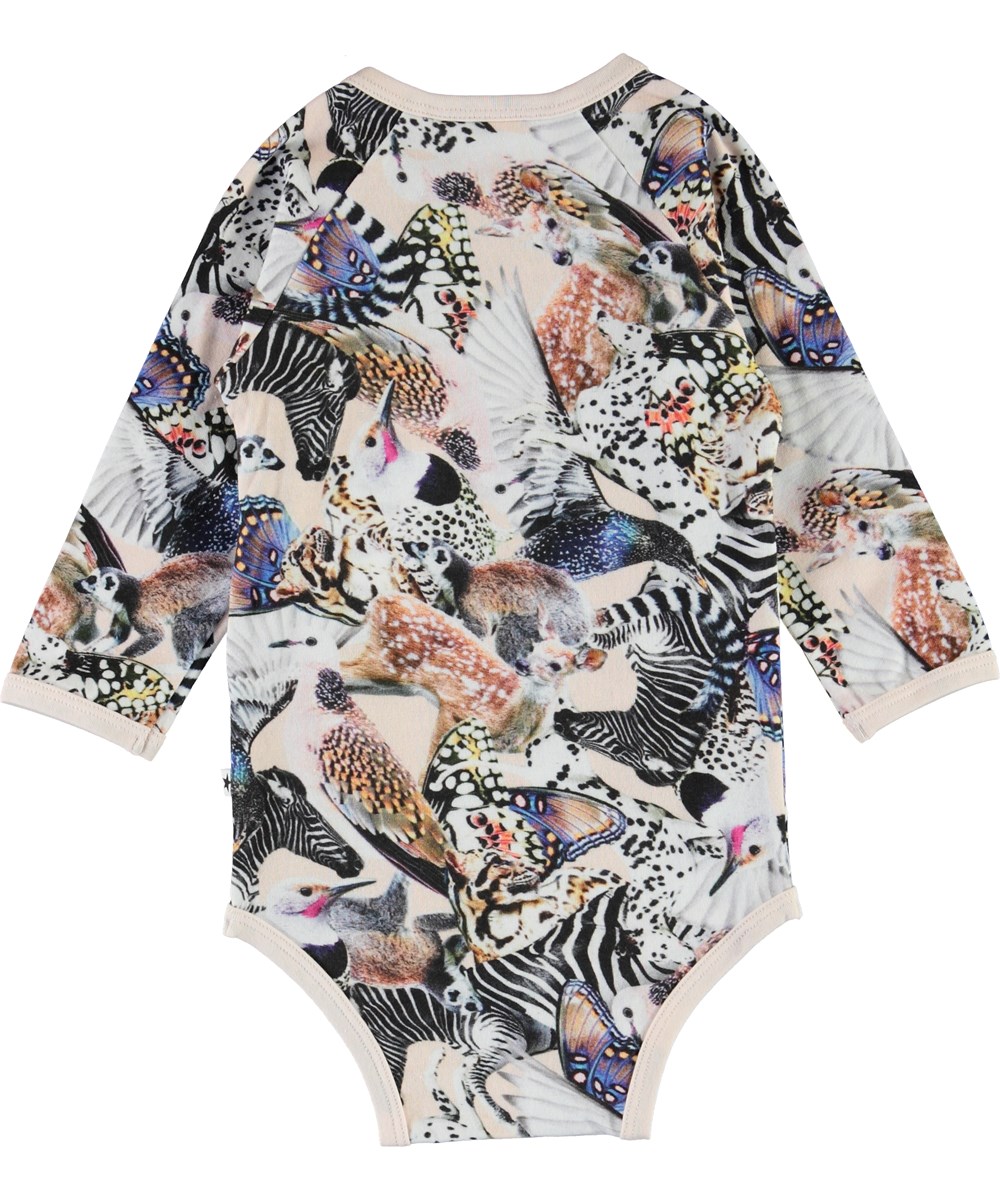 Fonda - Twister - Baby body med dyre print