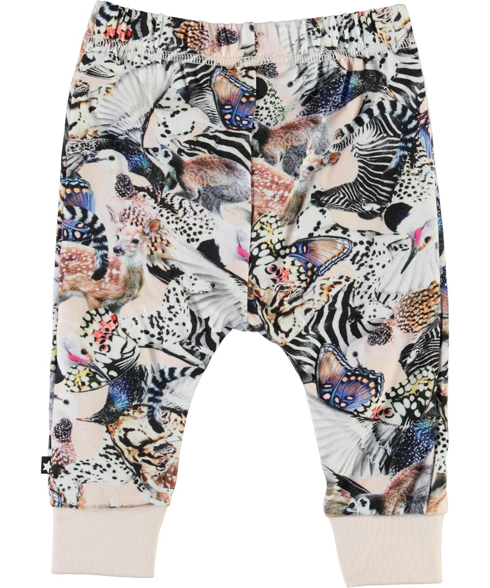 Simone - Twister - Baby bukser med dyre print