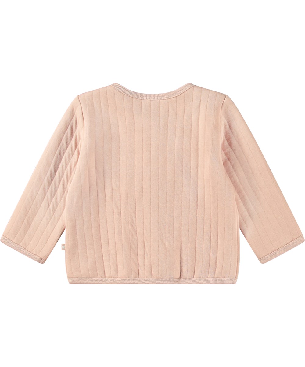Heaven - Petal Blush - Lyserød quiltet babyjakke