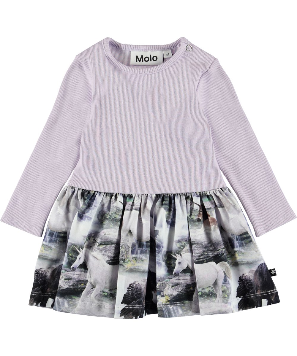 Carel - Mythical Creatures - Baby bluse med enhjørninge.