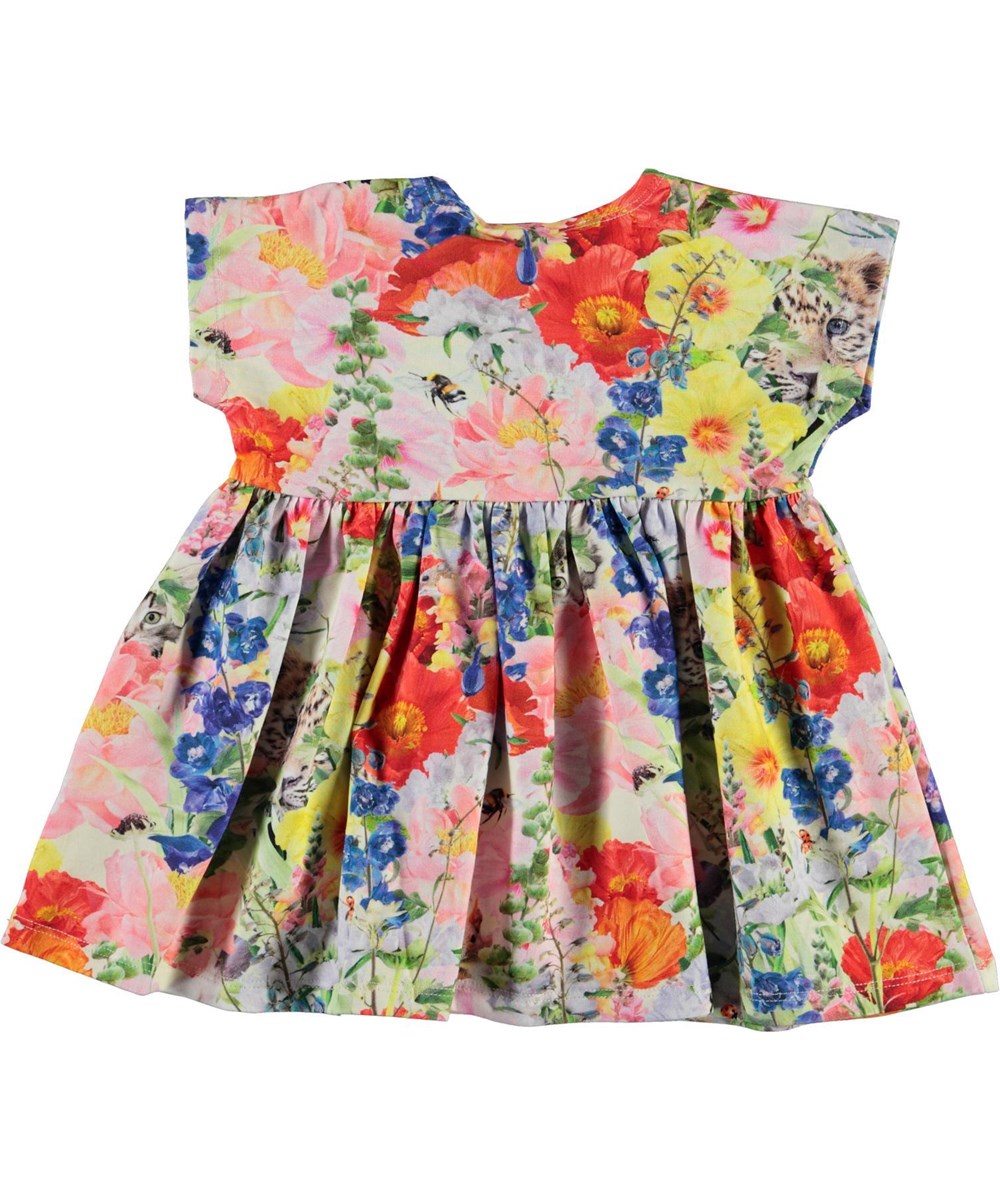 Channi - Hide And Seek - Økologisk baby kjole med blomster