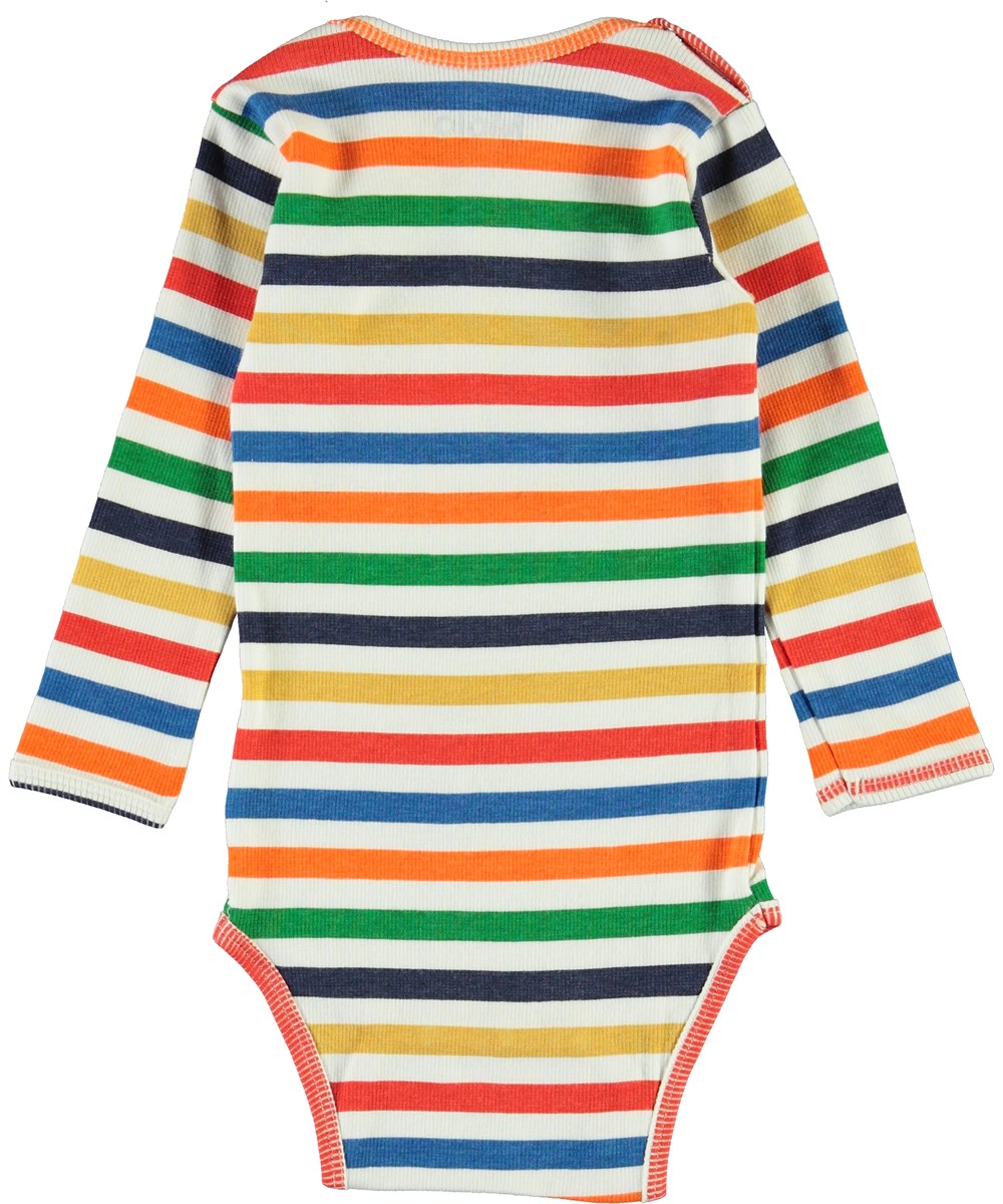 Fair - Multi Colour - Multi randig baby body