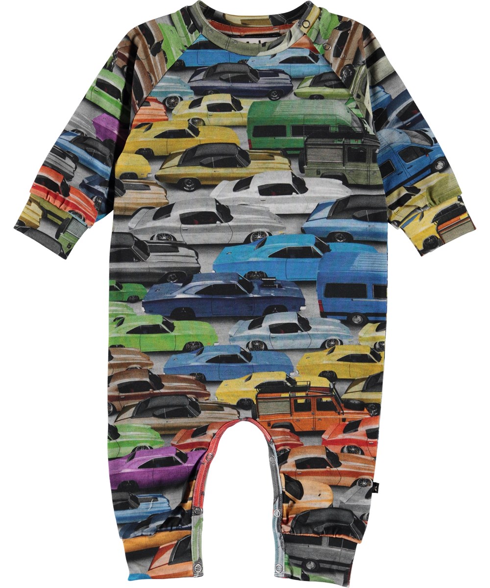 Fairfax - Cars - Ekologisk baby body med bilar