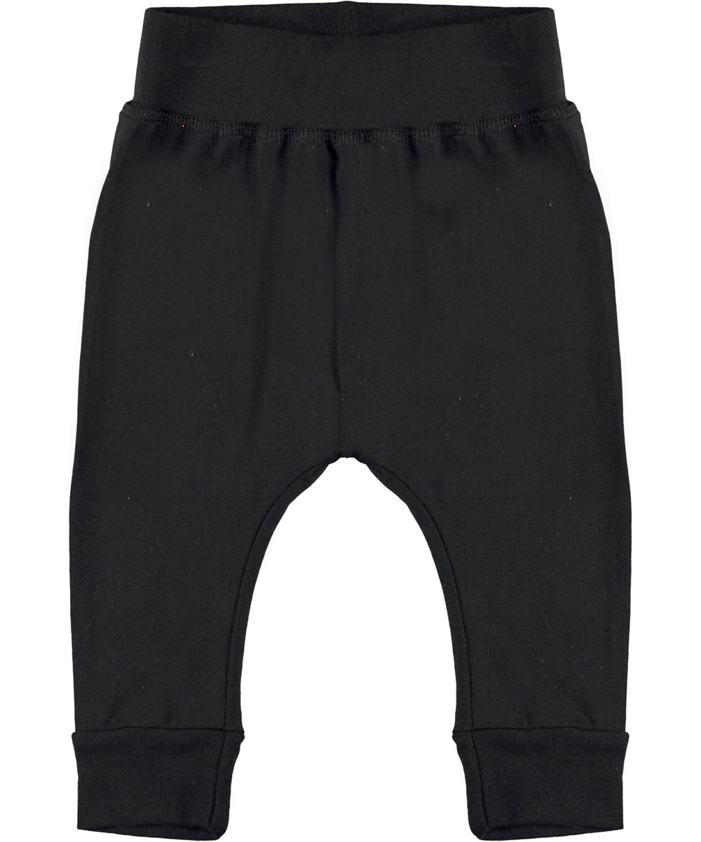 Sammy - Black - Ekologiska svarta babybyxor