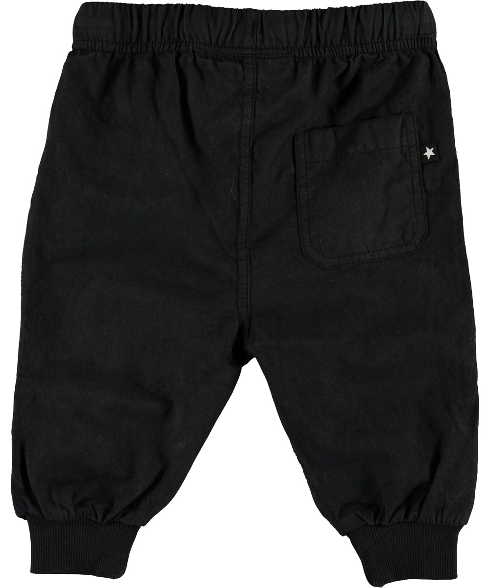 Shay - Black - Svarta baby byxor