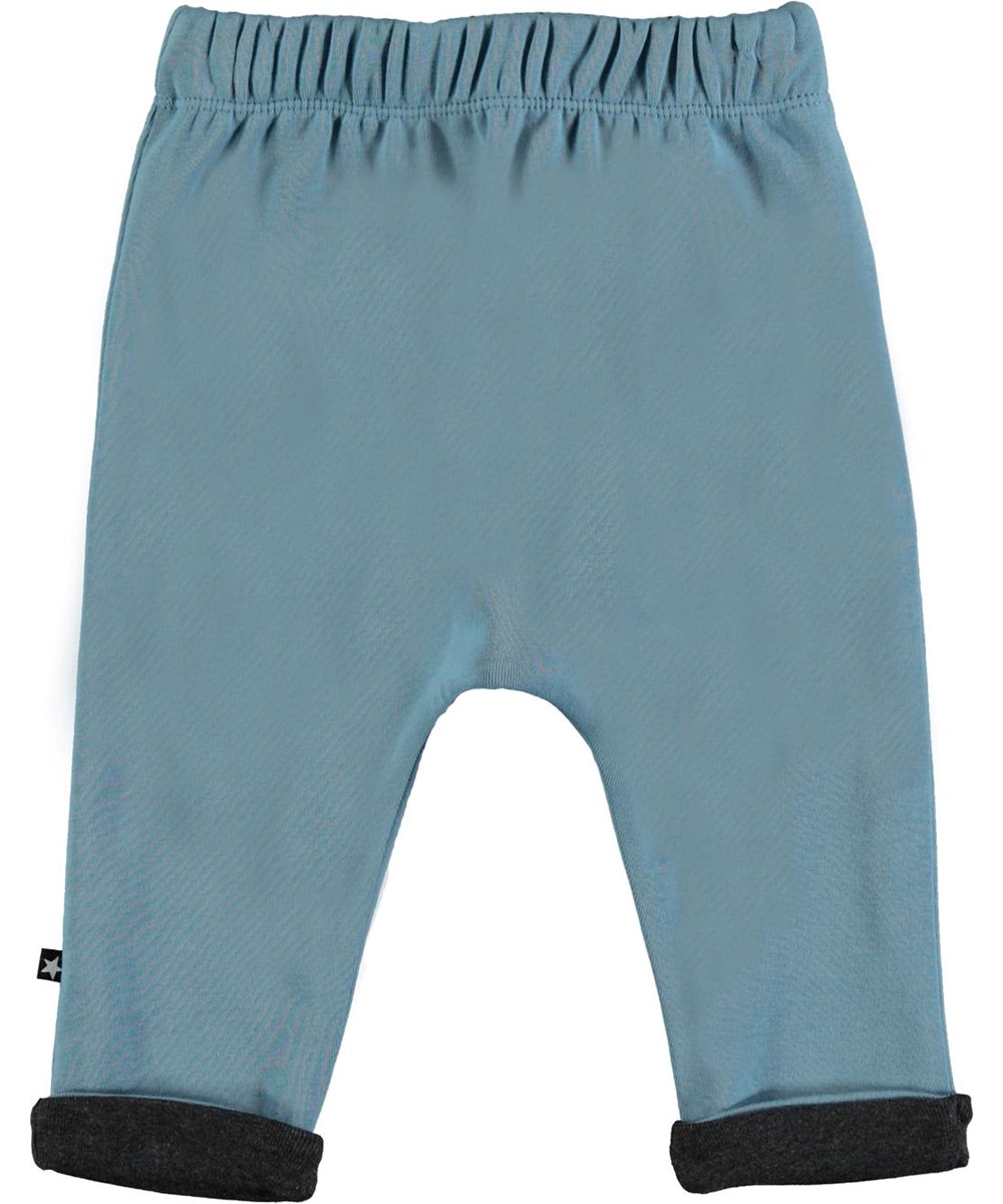 Soyo - Aero - Ekologiska ljusblå babybyxor