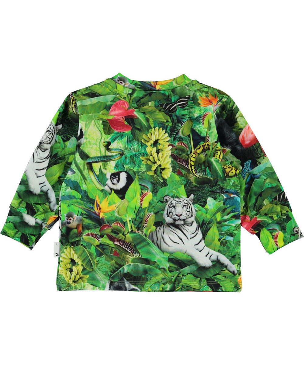 Eloy - Fantasy Jungle - Ekologisk babytröja med djur