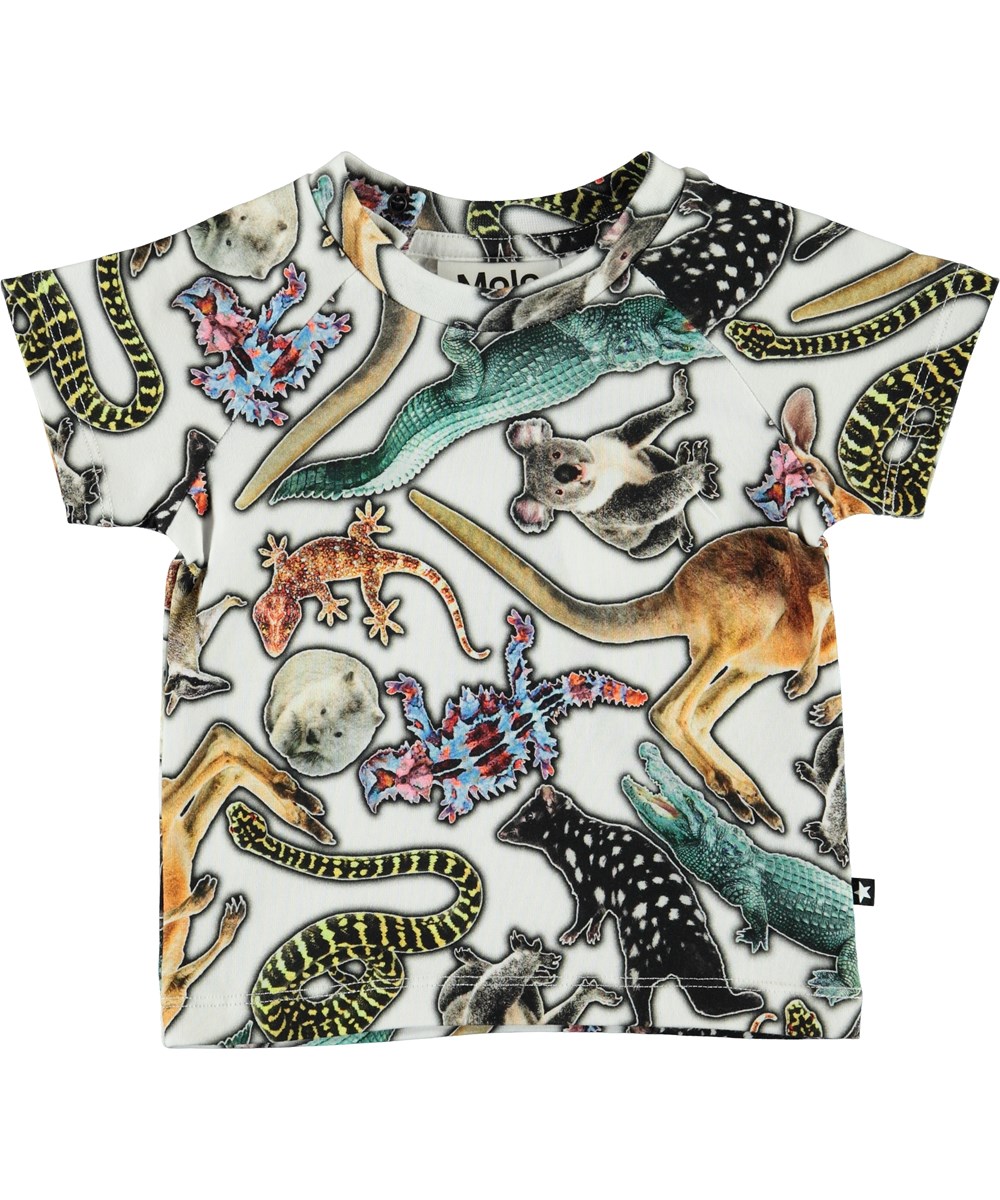 Emmett - Australian Animals - Ekologisk baby t-shirt med djur