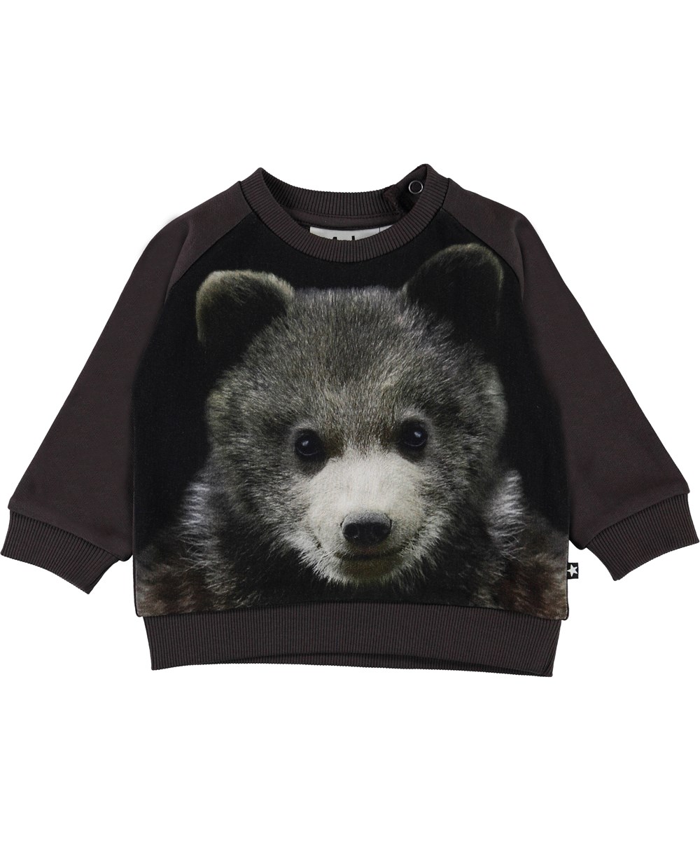 Disco - Bear Cub - Ekologisk babytröja med björn