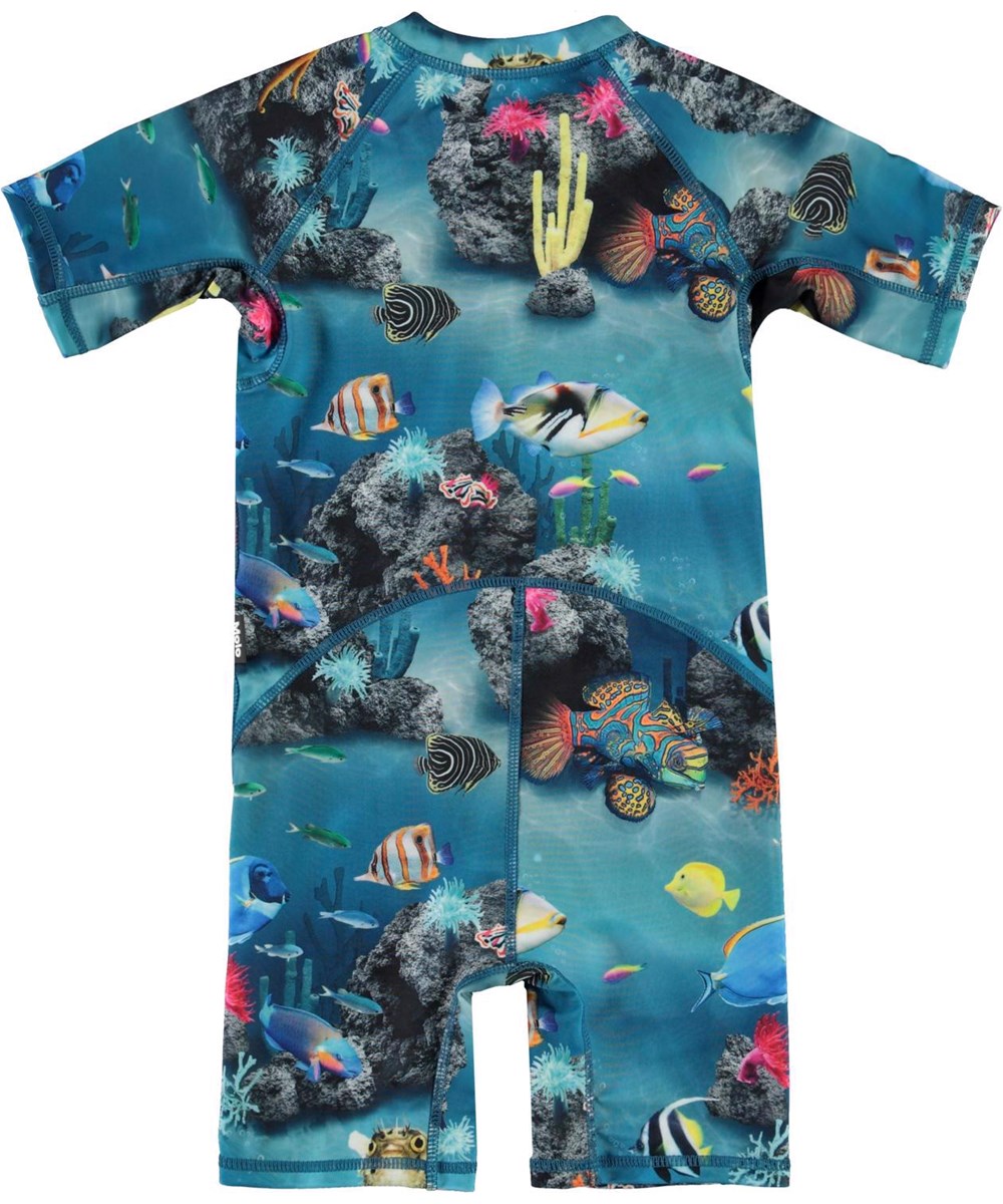 Neka - Ocean Living - UV Badeanzug mit Fisch und Korallen