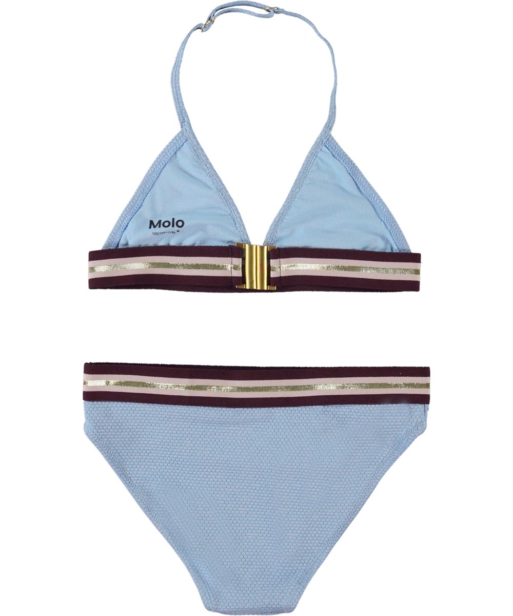 Nicoletta - Open Air - Neckholder-Triangel-Bikini in Hellblau