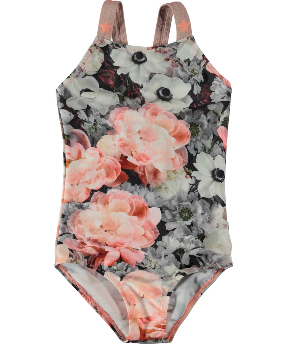 Nakia - Blossom - Blomstret badedragt