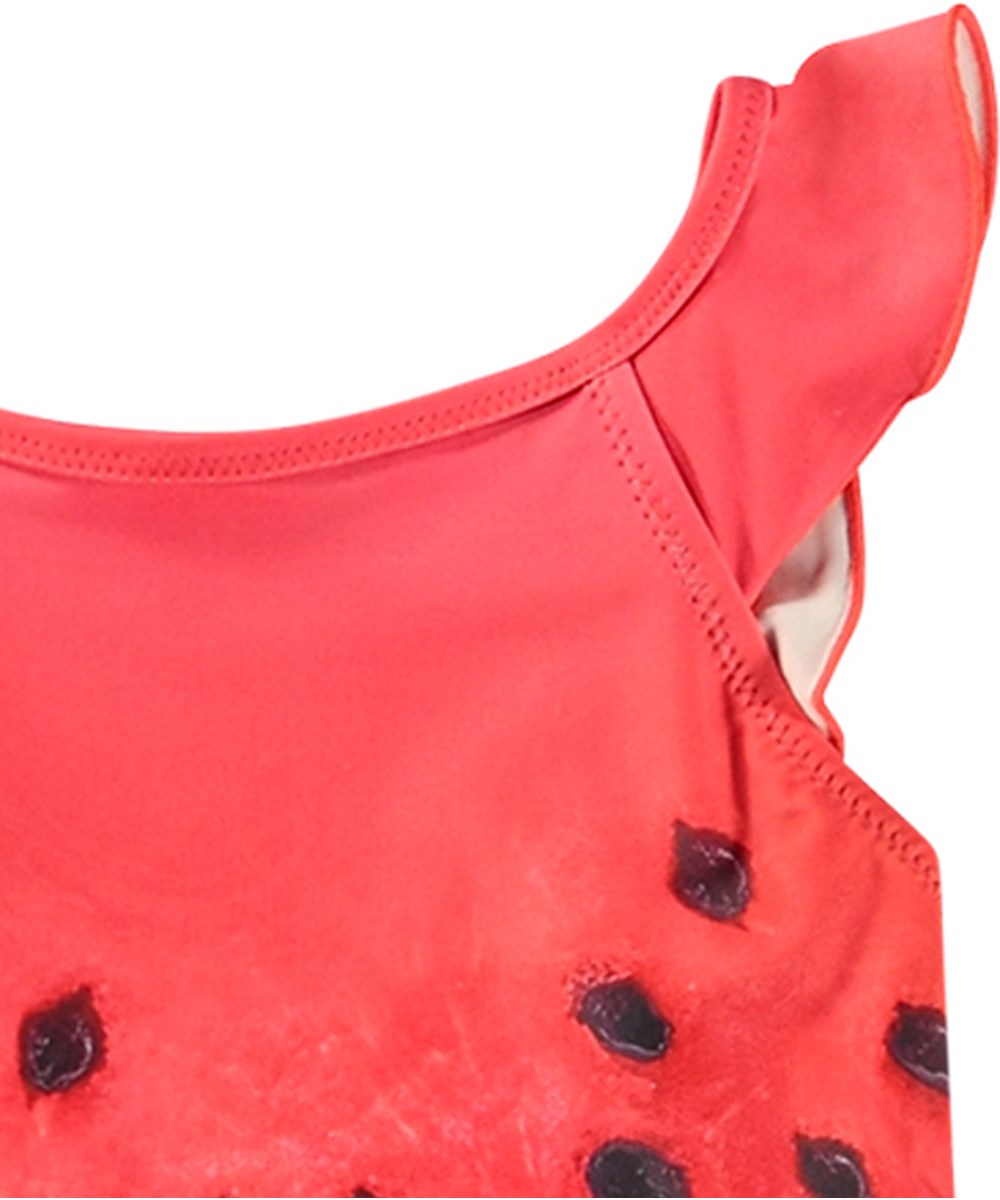 Nalani - Melon - Baby badedragt i genanvendt polyester med UV-beskyttelse 50+.
