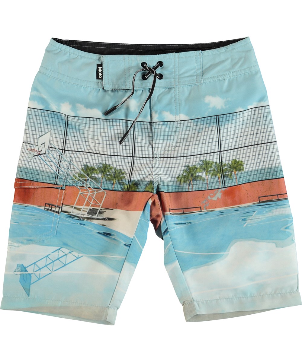 Nalvaro - Basket Court - Boardies med basketbane. 