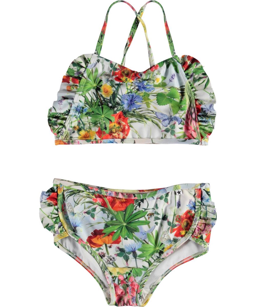 Nanda - Meadow - UV bikini i engblomsterprint