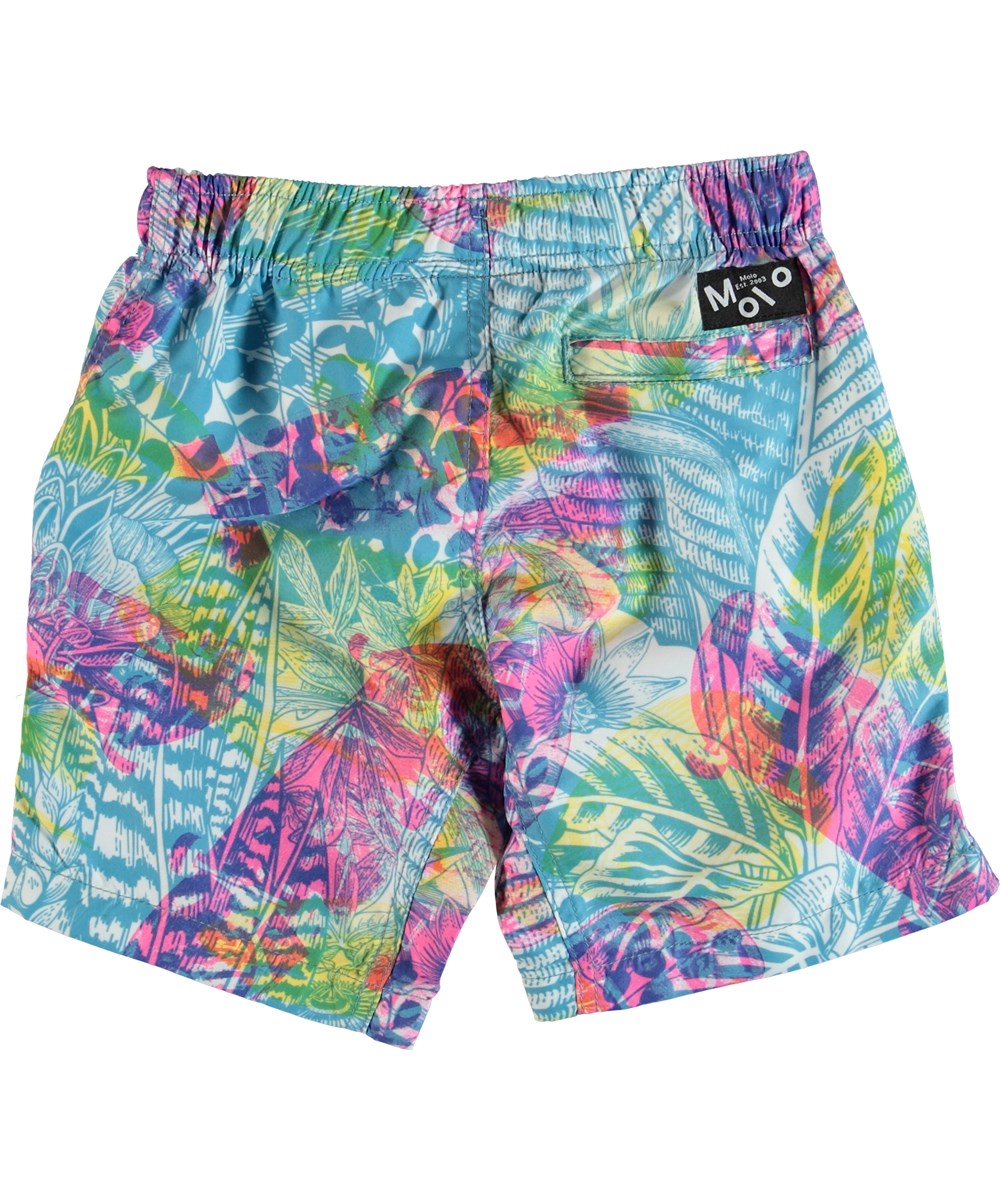 Nario - Illuminations - Badeshorts med farve filter print.