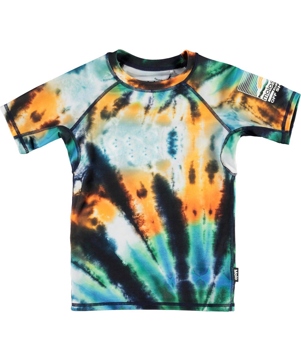 Neptune - Tie Dye Swim - UV svømme t-shirt med batikmønster